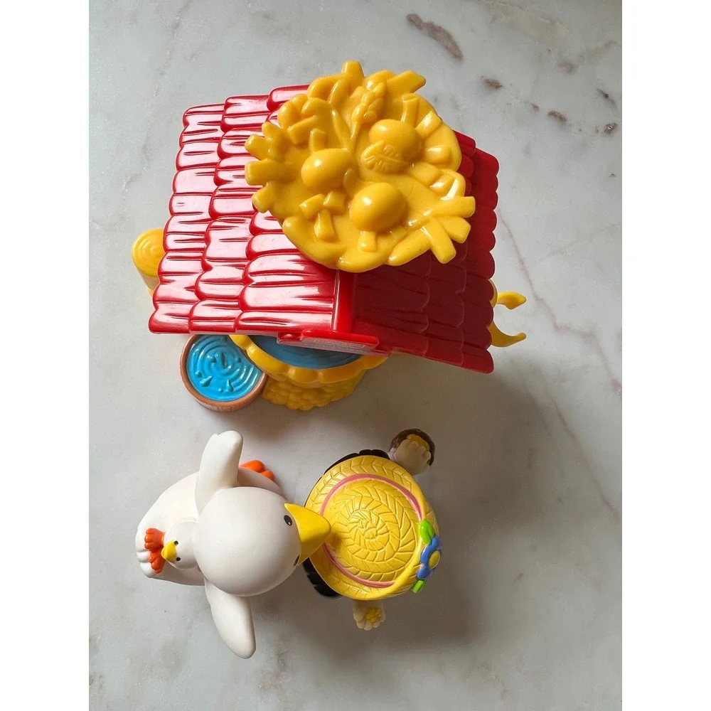 Little People Baby Farm Animals Sonya Lee Mama Duck Fence Wishing Well 2003